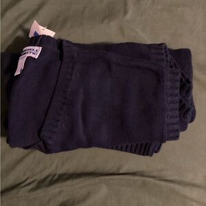 Navy Blue Knit Sweater